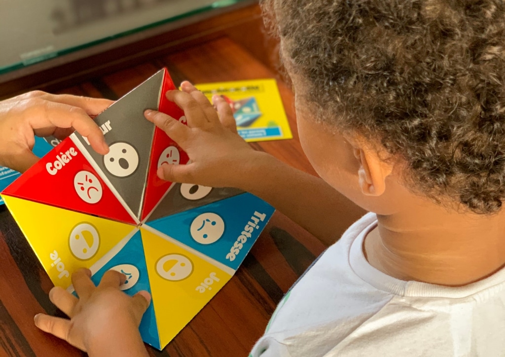 L'Emoticocotte permet d'apprendre à gérer 4 émotions de base