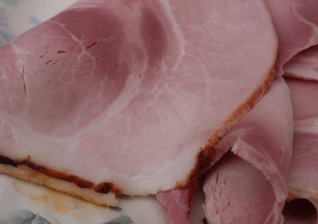 Tranche de jambon braisé