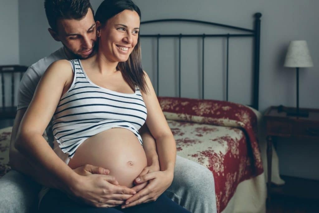 Photos de grossesse à domicile