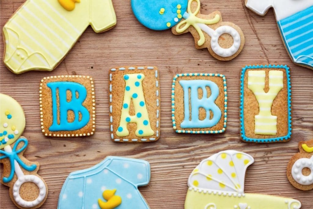 Illustration pour une baby shower