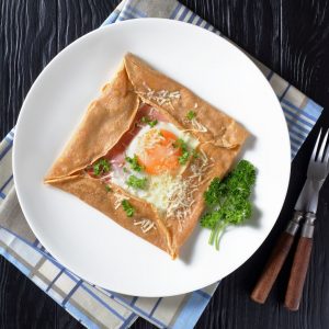Crêperie enceinte