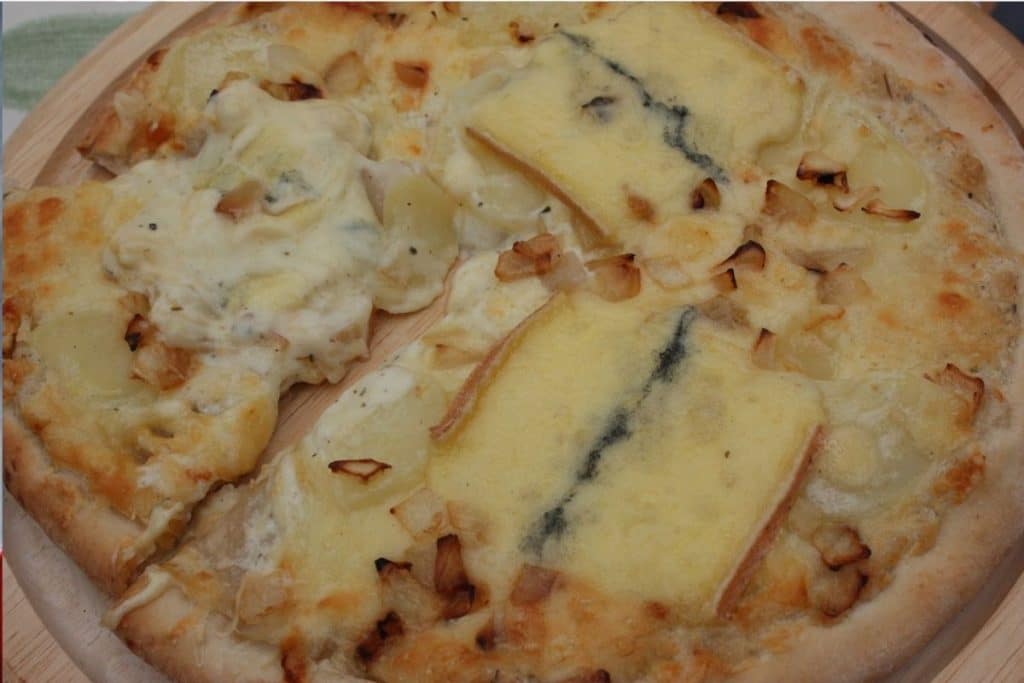 Pizza au morbier