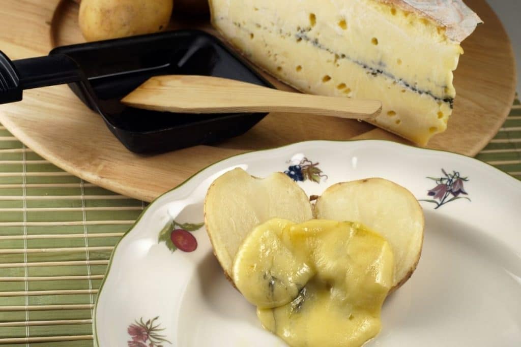 Raclette au morbier
