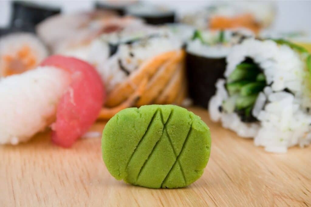 Wasabi sous forme de pâte