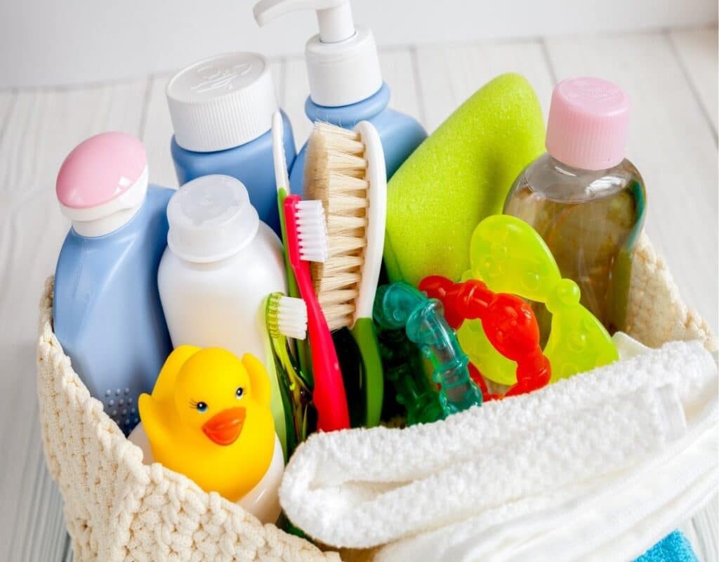 soins toilette bébé 
