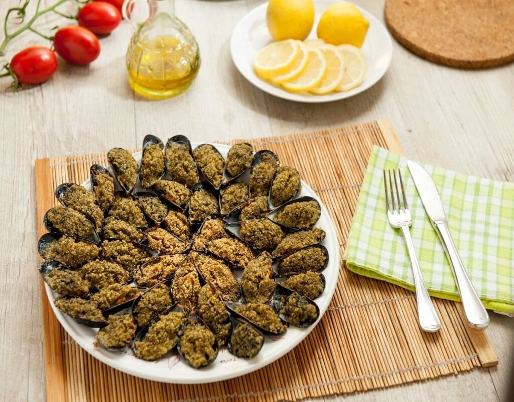 Moules gratinées, une recette appropriée pour les femmes enceintes
