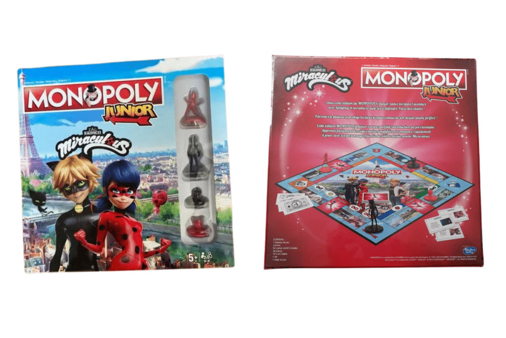 La version Miraculous du Monopoly Junior