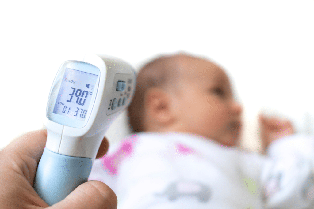 Thermomètre à infrarouges 